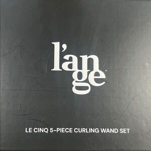 L'ange Black Curling Wand Set